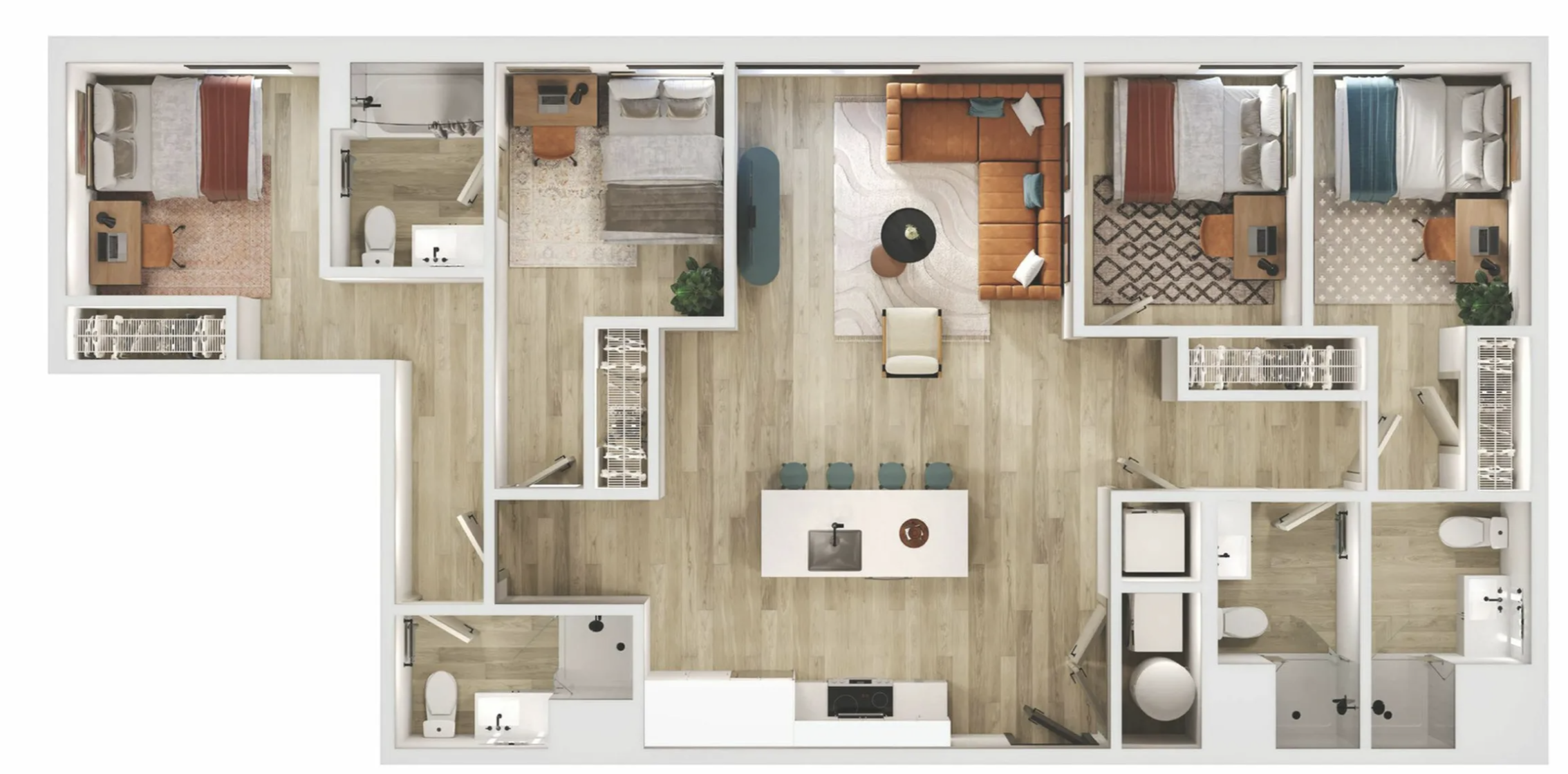 Verve Winter Lease, 3 Bedrooms, 3 Baths