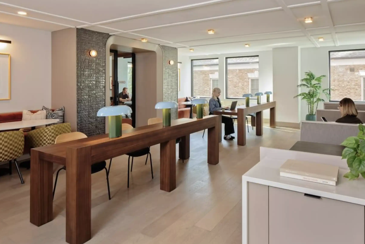 Private and public study rooms/areas