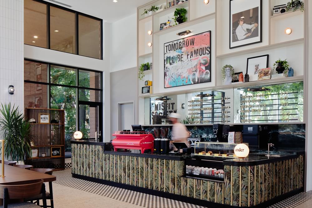 Lobby cafe