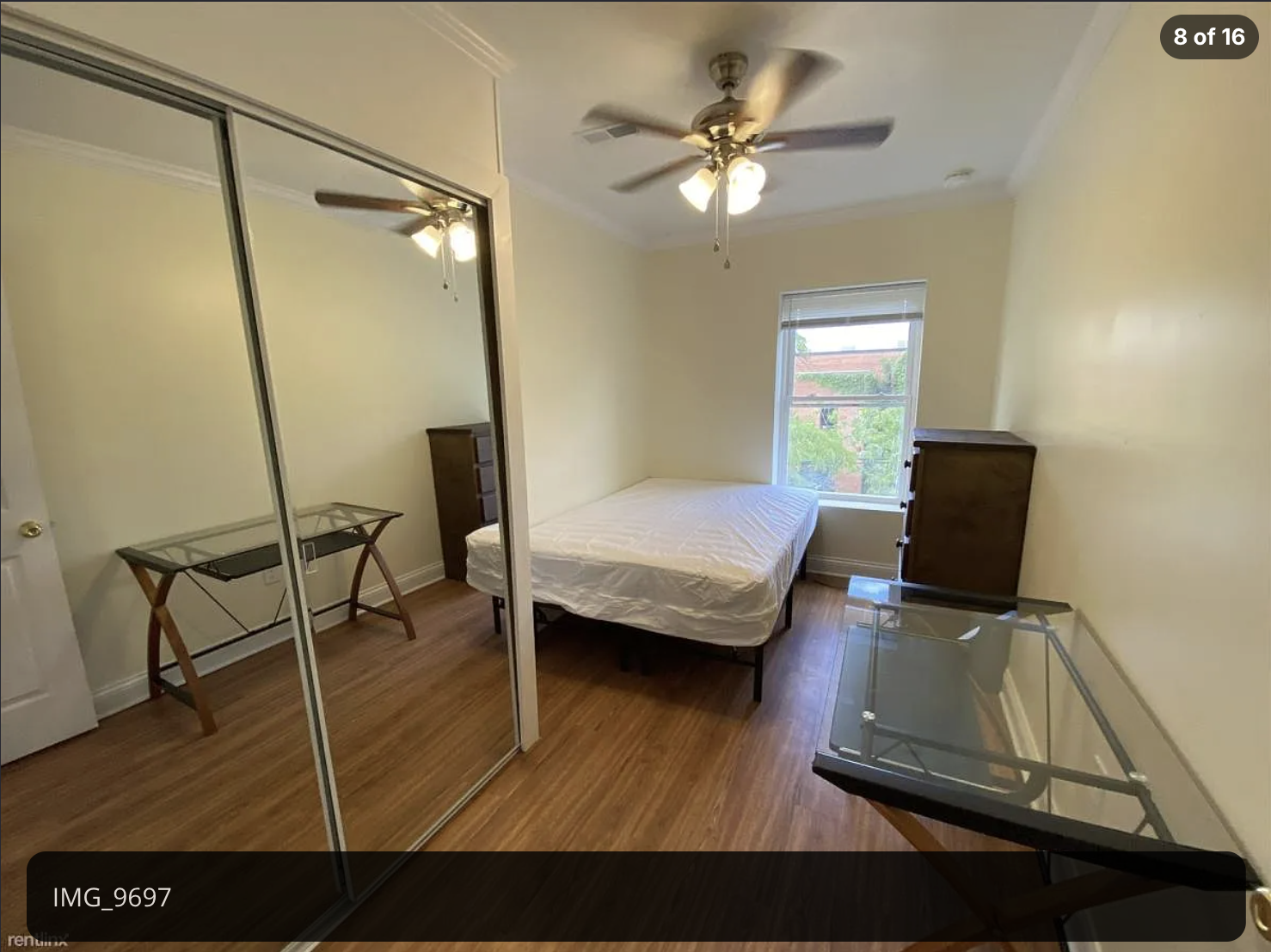 Private bedroom, fully furnished