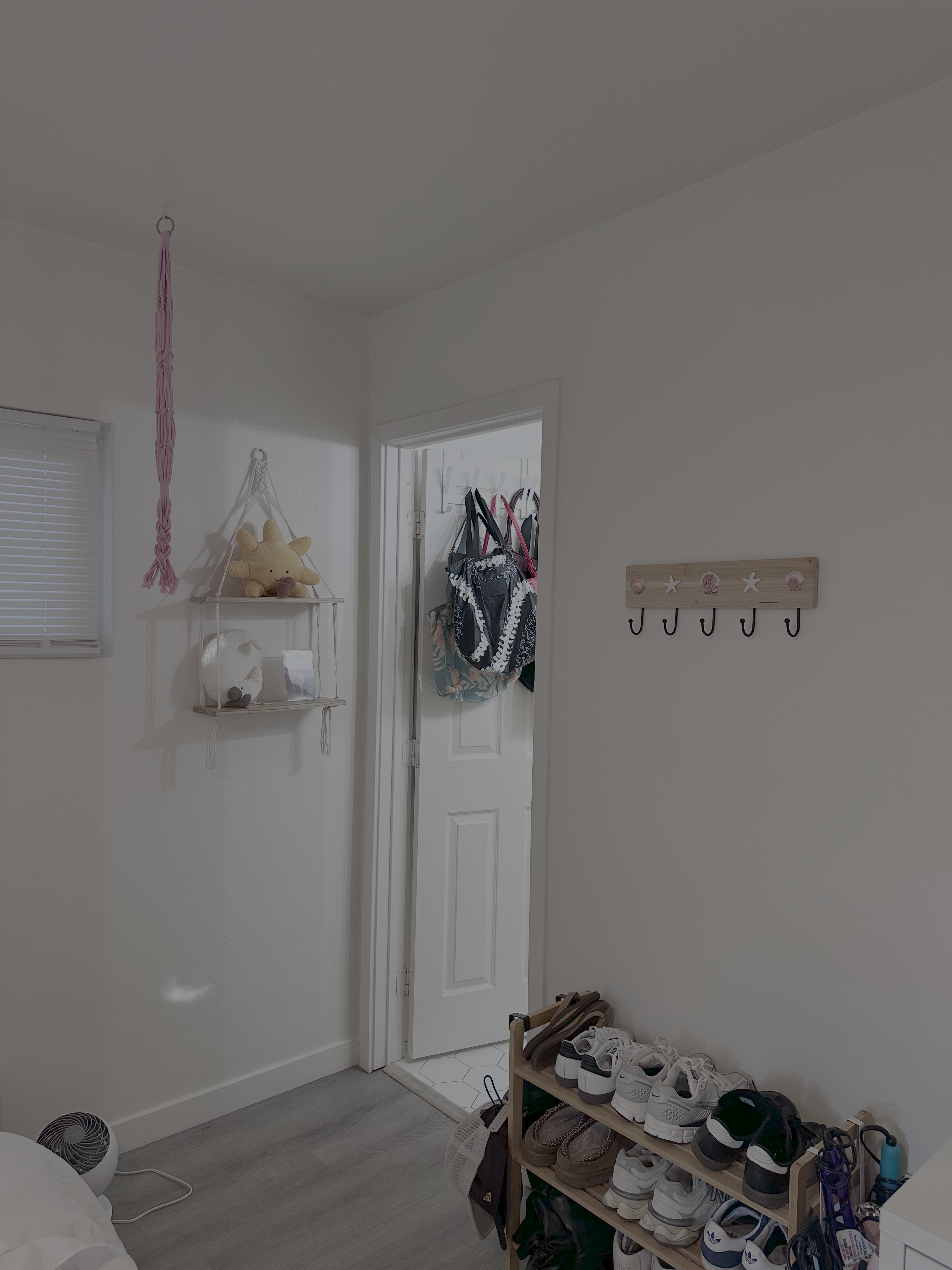 Entrance to private bathroom